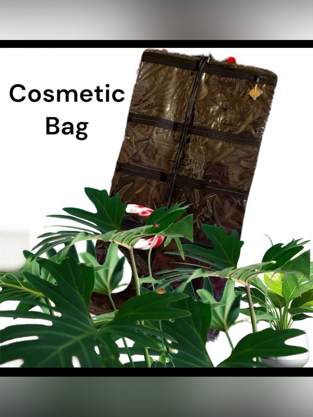 JEWELRY ORGANIZER TRAVEL OR HOME BLACK 5 GENEROUS POCKETS DESIGNED for Mary Kay